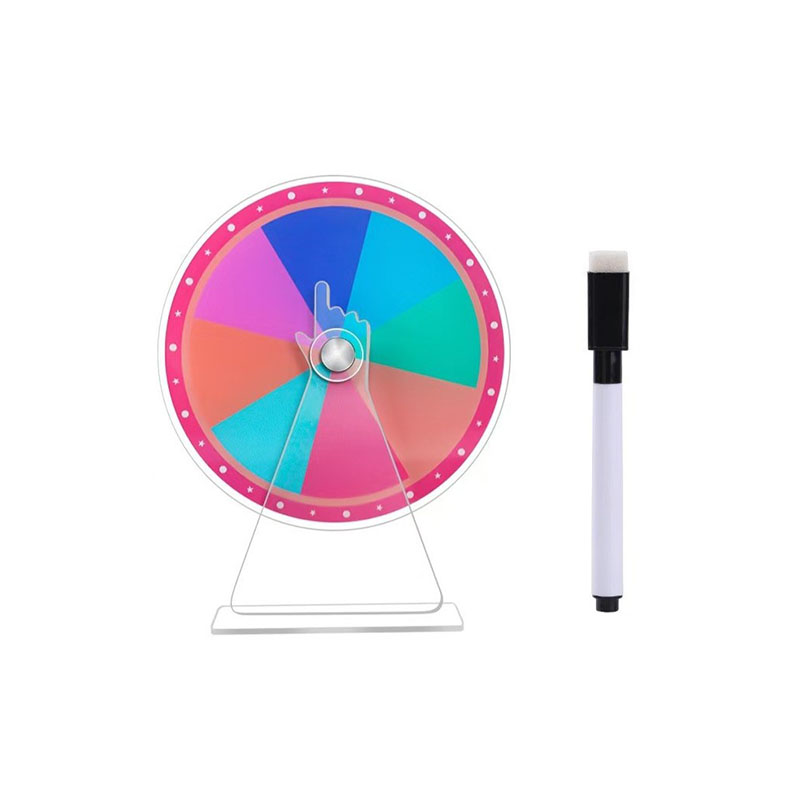 Custom Acrylic Spin the Wheel Acrylic Fortune Wheel Gaming